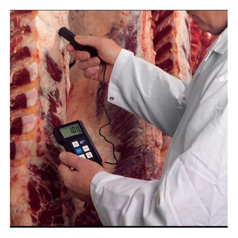 TFA Dostmann 31.1020 professionele digitale insteekthermometer, NTC, -40 tot +200 °C, RVS-sonde, IP65