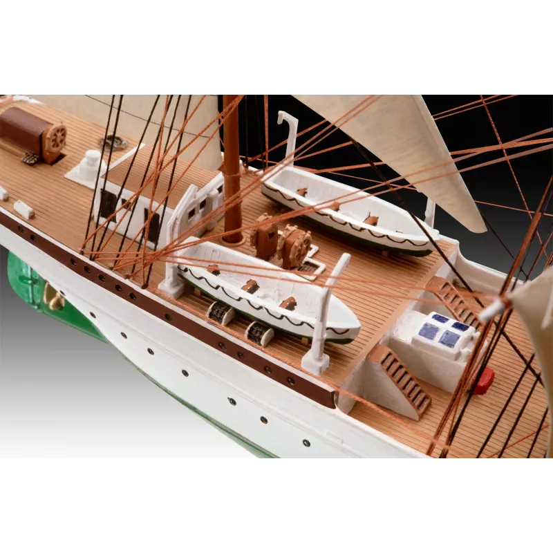 Revell modelbouwset Gorch Fock 1:200 zeilschip plastic modelbouwset 65432
