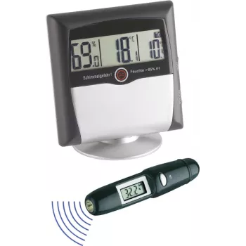 TFA Dostmann 95.2008 digitaal weerstation zwart