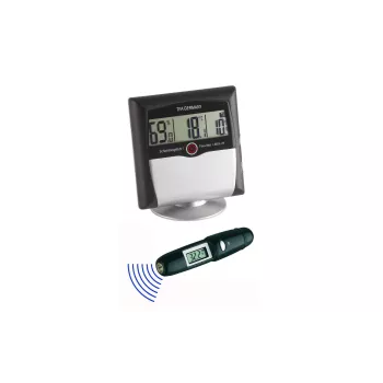 TFA Dostmann 95.2008 digitaal weerstation zwart