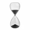 TFA Dostmann zandloper transparant, antraciet analoog (18.6009.10.90)