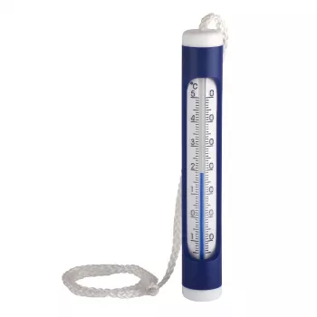 TFA Dostmann 40.2004 drijvende zwembad- en vijverthermometer blauw/wit