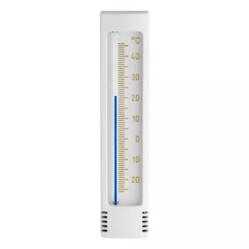 TFA Dostmann analoge binnen-/buitenthermometer, wit (12.3023.02)