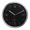 TFA Dostmann draadloze wandklok 245 mm RVS met slepende secondewijzer 60.3544.01