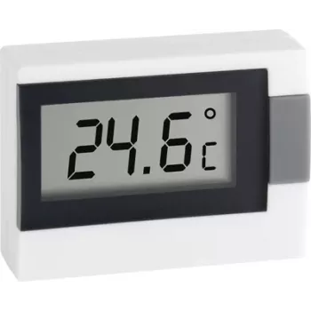 TFA DOSTMANN mini-thermometer, dubbele schaal, -30 tot +50 °C, wit 30.2017.02
