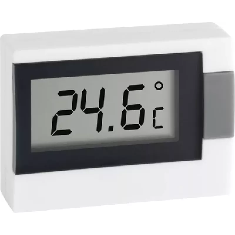 TFA DOSTMANN mini-thermometer, dubbele schaal, -30 tot +50 °C, wit 30.2017.02
