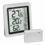 TFA Dostmann INFO draadloze binnen-/buitenthermometer zwart-grijs 30.3065.02