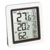 TFA Dostmann INFO draadloze binnen-/buitenthermometer zwart-grijs 30.3065.02