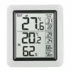 TFA Dostmann INFO draadloze binnen-/buitenthermometer zwart-grijs 30.3065.02