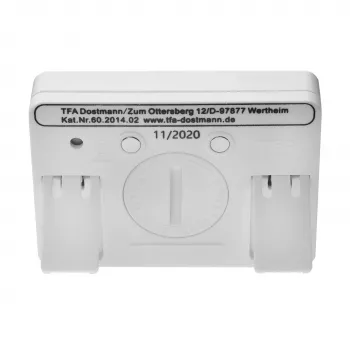 TFA Dostmann 60.2014.02 digitale wekker met timer en stopwatch, zwart