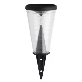 TFA Dostmann 47.1008 regenmeter zwart / transparant