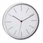 TFA Dostmann 60.3049.02 ronde witte quartz-wandklok