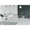 TFA Dostmann 60.3049.02 ronde witte quartz-wandklok