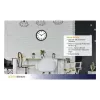 TFA Dostmann 60.3050.01 quartz-wandklok 305 mm zwart