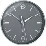 TFA Dostmann 60.3503 radiografische aluminium wandklok, zwart