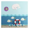 TFA Dostmann 60.3015.11 design wandklok, paars, silent quartz, 25 cm