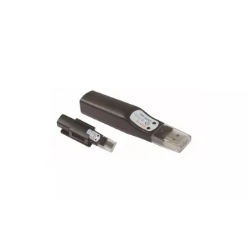 TFA Dostmann LOG32T temperatuur-datalogger, USB, -40 tot +70 °C, 60.000 meetwaarden, LCD, IP65 5005-0170