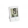 TFA Dostmann radiografische thermometer met klok, wit (30-3051-02)