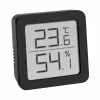 TFA Dostmann digitale thermo-hygrometer zwart 30.5051.01