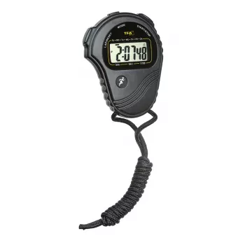 TFA Dostmann digitale stopwatch - LCD-display - zwart - kunststof - LR44 - 70 mm (38.2029)