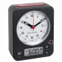 TFA Dostmann Combo mechanische wekker zwart-rood (60.1511.01)