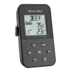 TFA Dostmann 14.1504 Grillthermometer met kabelsensor, alarm, timer, kerntemperatuurbewaking voor low-and-slow garen, varkensvlees, rundvlees, wild, kalkoen, lam, konijn