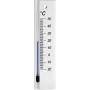 TFA Dostmann analoge binnenthermometer beukenhout wit 12.1053.09