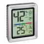 TFA Dostmann EXACTO digitale thermo-hygrometer zilver 30.5047.54.K