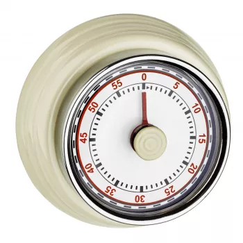 TFA Dostmann 38.1037.09 mechanische keukentimer, 60 minuten, beige