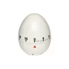 TFA DOSTMANN eierkeukentimer, mechanisch, wit, 60 minuten, belalarm, 60 x 74 mm 38.1002