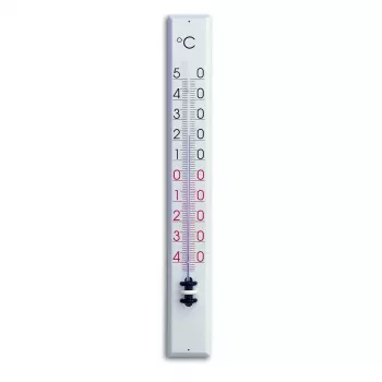 TFA Dostmann 12.2015 analoge wandthermometer wit