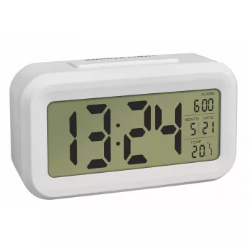 TFA Dostmann 60.2018.02 digitale wekker wit