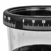 TFA Dostmann 47.1001 regenmeter, transparant/zwart, 0-40 mm, handmatig