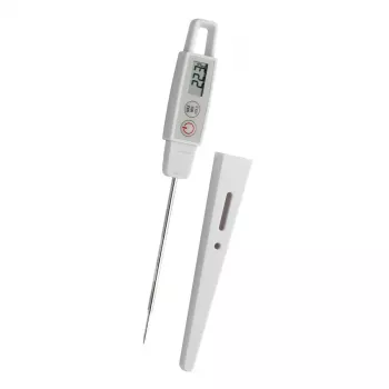 TFA Dostmann 30.1040.K Gekalibreerde keukenthermometer (ISO) met automatische uitschakeling, HACCP & EN 13485, kerntemperatuurbewaking