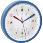 TFA Dostmann 60.3058.06.90 Kwarts wandklok 308 mm Blauw