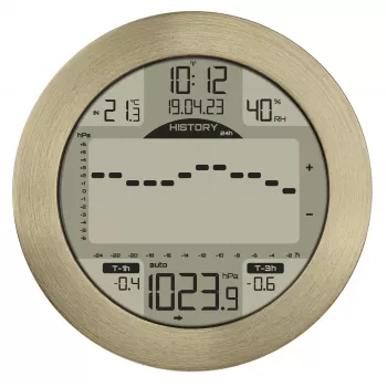 TFA Dostmann METEOMAR Maritiem weerstation 35.1124.53 - Digitaal, getijdenweergave, maanfase, radiografische klok, ondersteunt tot 3 buitensensoren
