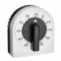 TFA Dostmann Analoge keukenwekker eierwekker Wit-Zwart Analoog (38.1041)