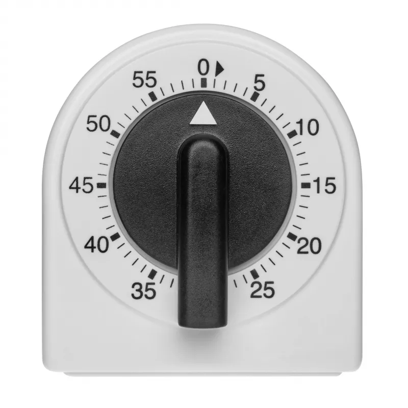 TFA Dostmann Analoge keukenwekker eierwekker Wit-Zwart Analoog (38.1041)