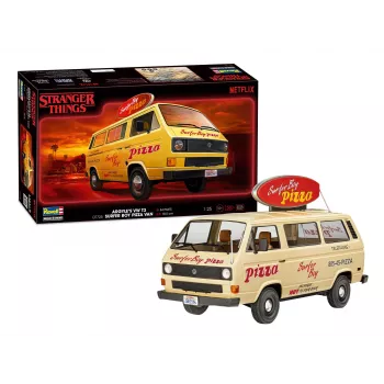 Revell Stranger Things VW T3 Bus Surfer Boy 1:24 Plastic modelbouwpakket 07725