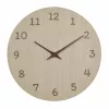 TFA Dostmann 60.3072.01 Quartzwandklok 298 mm licht hout