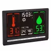 TFA Dostmann METEOCHROME Draadloos weerstation met kleurendisplay, 12-24u voorspelling, buitensensor, DCF-77-klok 35.1132.01
