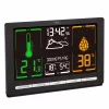 TFA Dostmann METEOCHROME Draadloos weerstation met kleurendisplay, 12-24u voorspelling, buitensensor, DCF-77-klok 35.1132.01