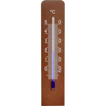 TFA Dostmann Analoge binnenthermometer walnoot (12.1057.03)