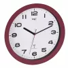 TFA Dostmann 60.3554.05 Draadloze wandklok, rood, 320 mm diameter