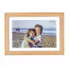 TFA Dostmann FRAMEO App Digitale WiFi fotolijst 10,1 inch 1280x800 IPS touchscreen 32GB bruin houtdesign 37.1002.08