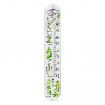 TFA Dostmann Analoge binnen-/buitenthermometer wit, groen 12.3040.21