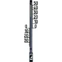 TFA Dostmann Grote analoge buitenthermometer, zwart 12.6003.01.90