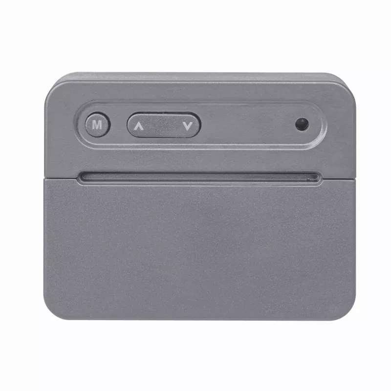 TFA Dostmann 60.2044.10 Quartzhorloge grijs met enkelalarm