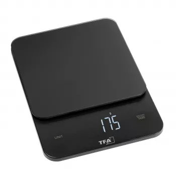TFA Dostmann Brownie digitale keukenweegschaal zwart 5 kg 50.2008.01