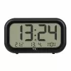 TFA Dostmann 60.2052.01 quartz-wekker zwart extra luid alarm groot display